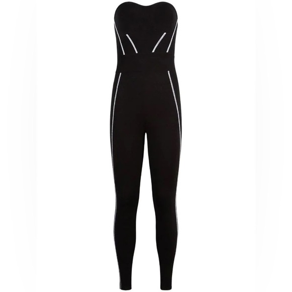 RtA Otavia Jumpsuit in Black - Picture 2 of 6